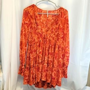 Free People Dark Romance dress